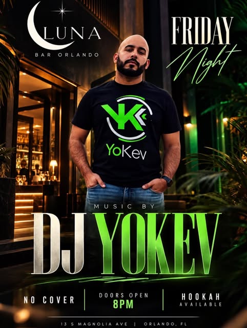 DJ YOKEV flyer