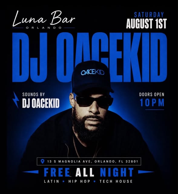 DJ OACEKID flyer